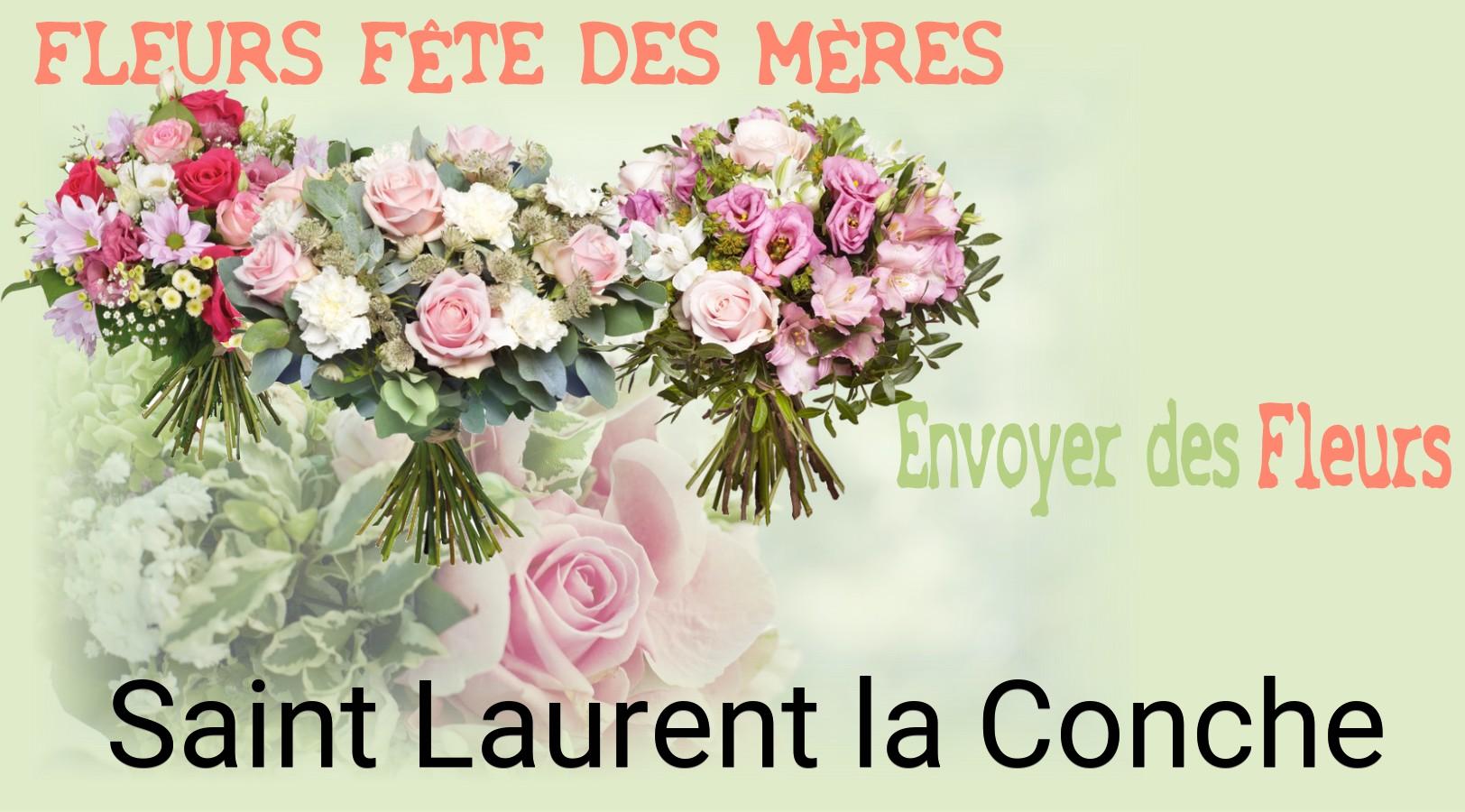 Bouquet de Fête des Mères livré à Saint-Laurent-la-Conche